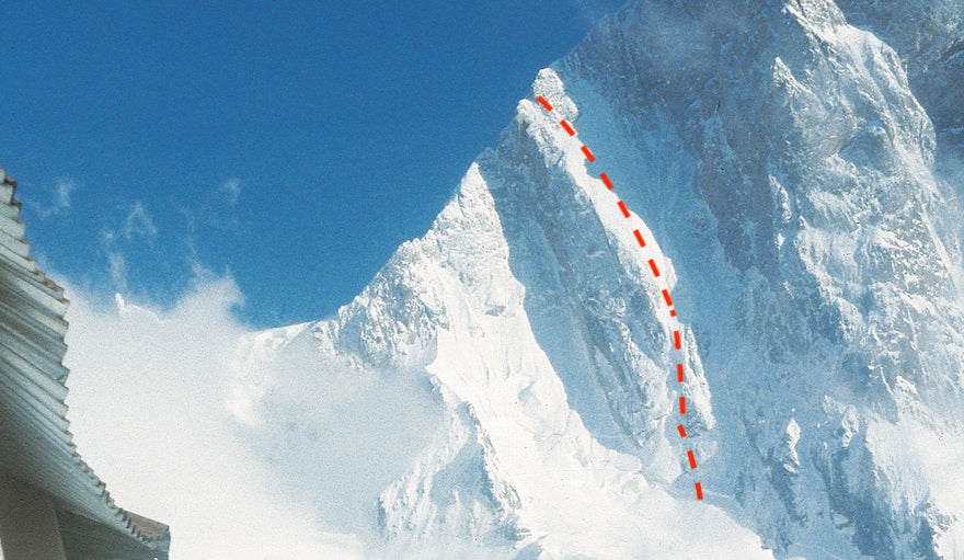 Super Shroud, Grandes Jorasses | Stories and History