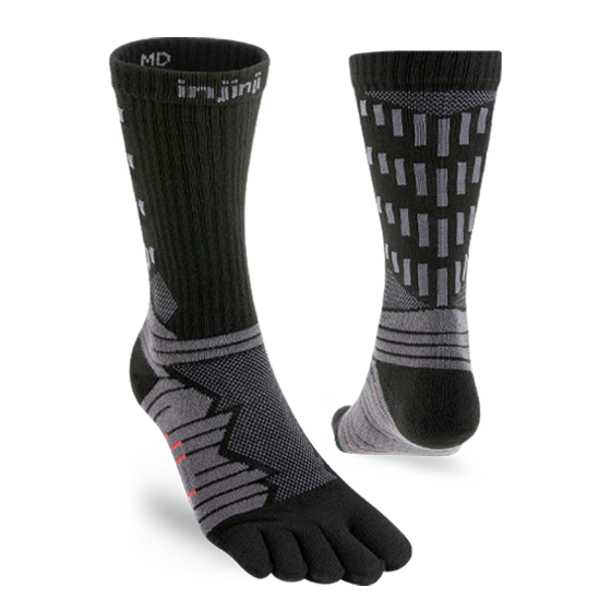 Running Socks Injinji Ultra Run Crew Injinji Rock+Run