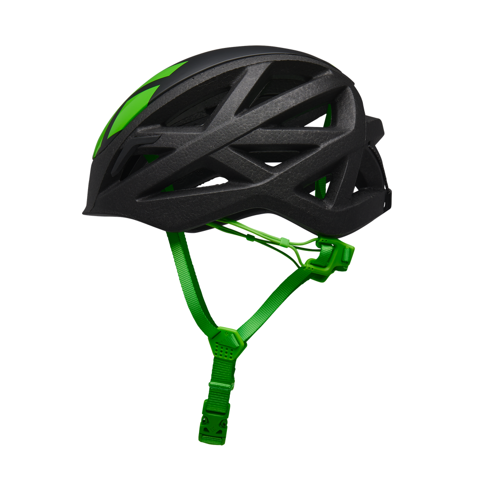 Black Diamond Vapor helmet in envy green colour