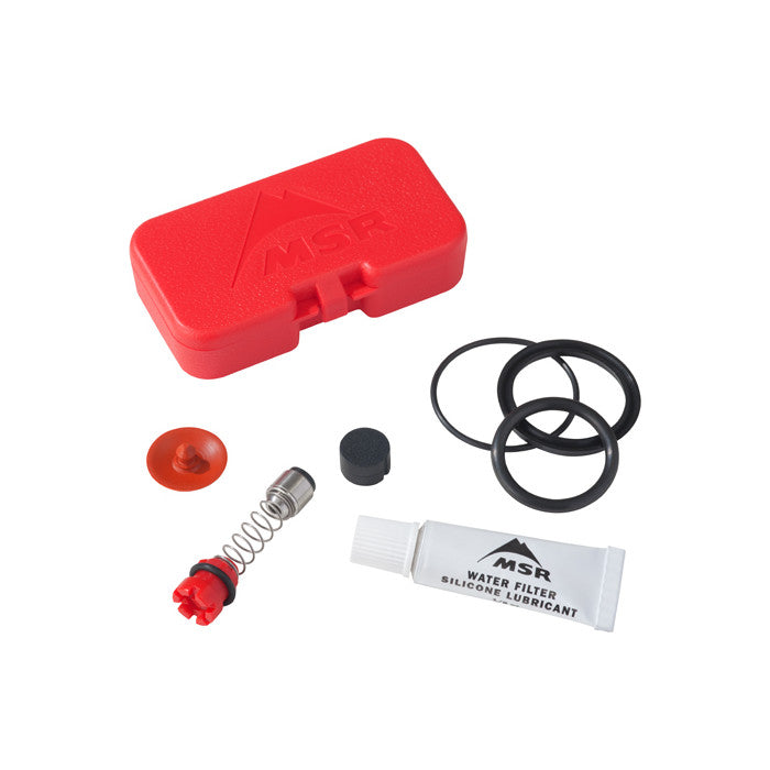 MSR Guardian Pump Maintenance Kit, parts shown side by sode