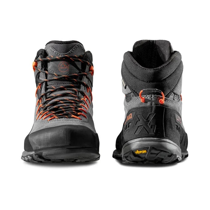 La Sportiva TX4 Mid GTX Carbon/Flame Front and Back