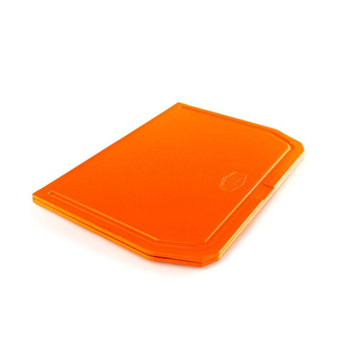 GSI Folding Cutting Board in Orange folded
