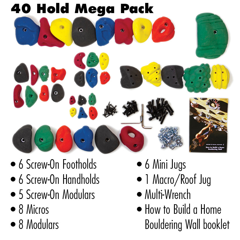 Metolius 40 Hold Mega Pack
