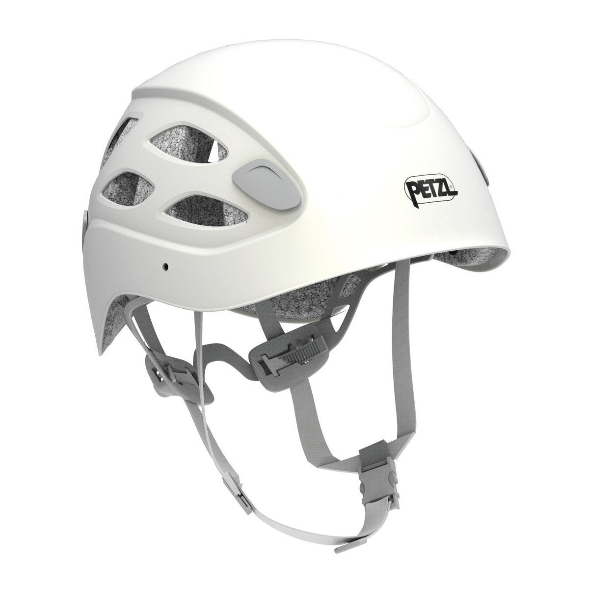 Petzl Borea multi-sport helmet, front/side view in white colour