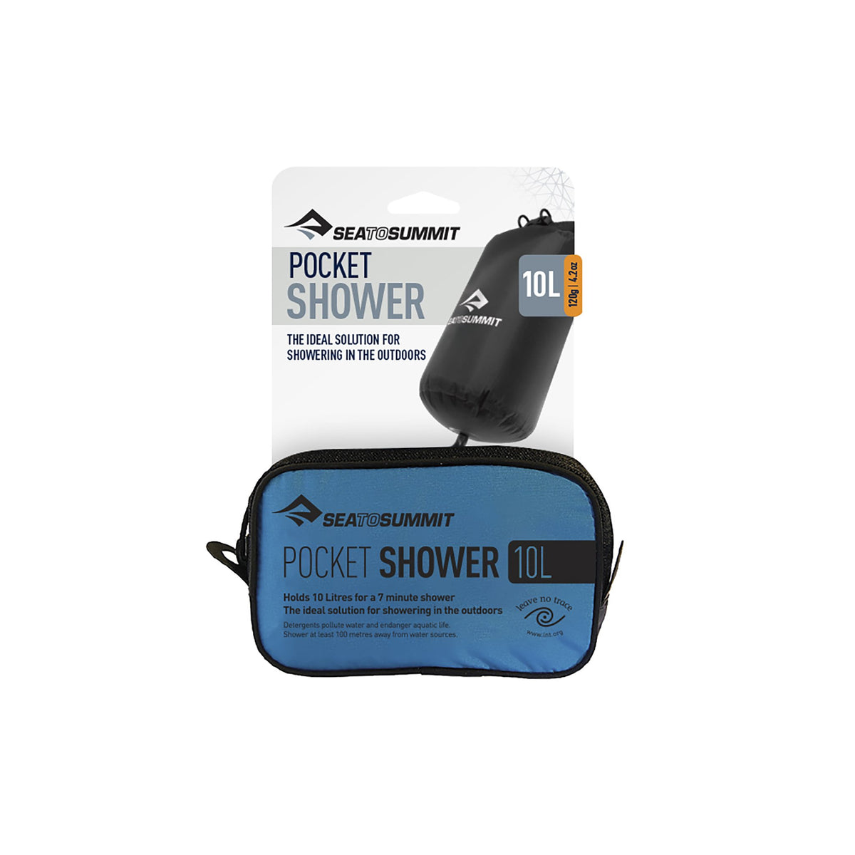Sea To Summit Pocket Shower packed up