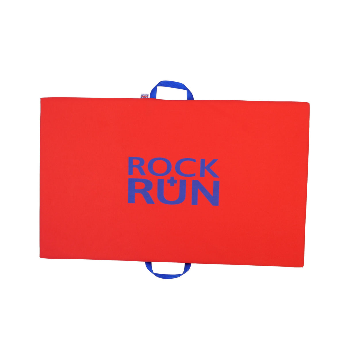 Rock + Run Showdown Pad in red with blue logo colour
