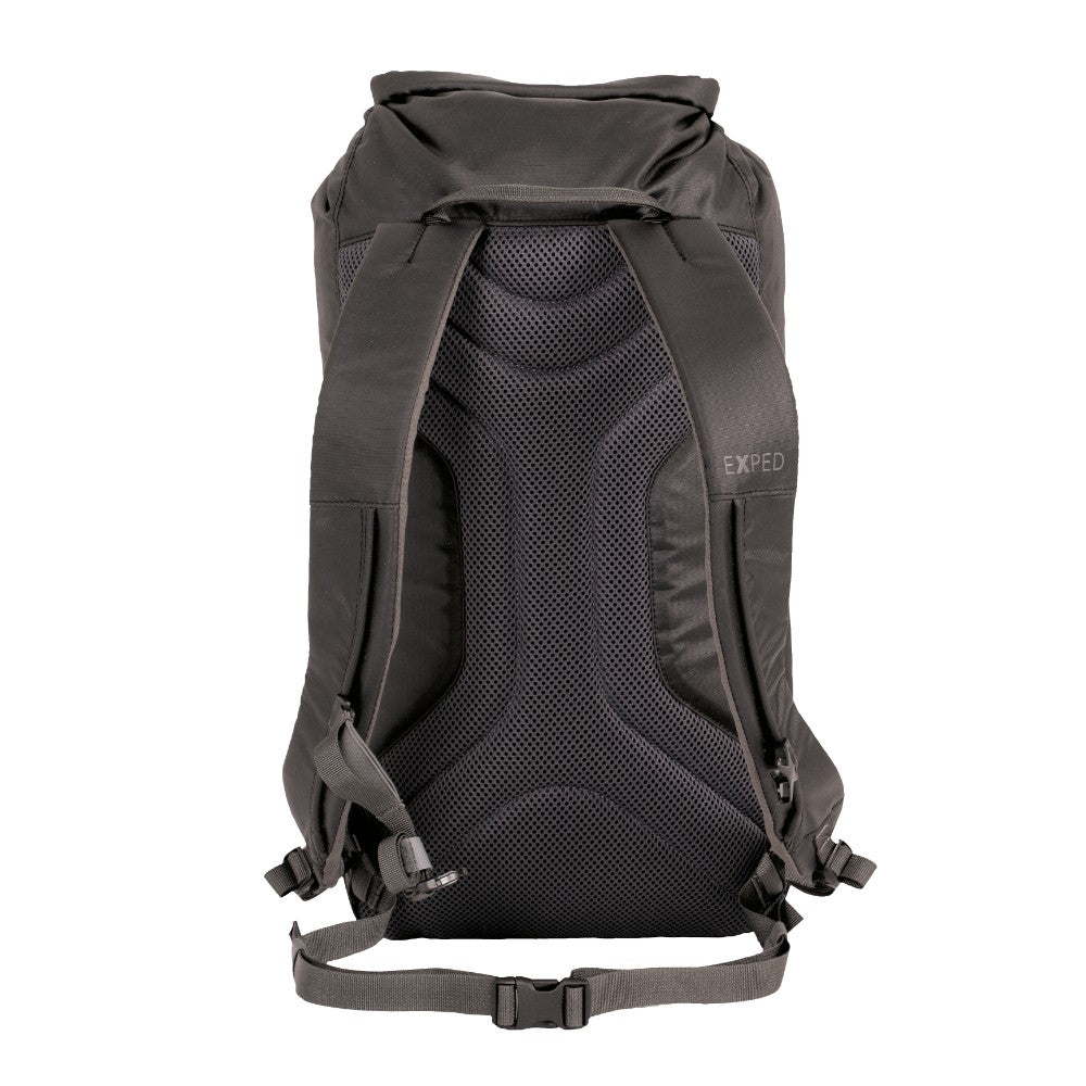 Exped Typhoon 15, black, back view