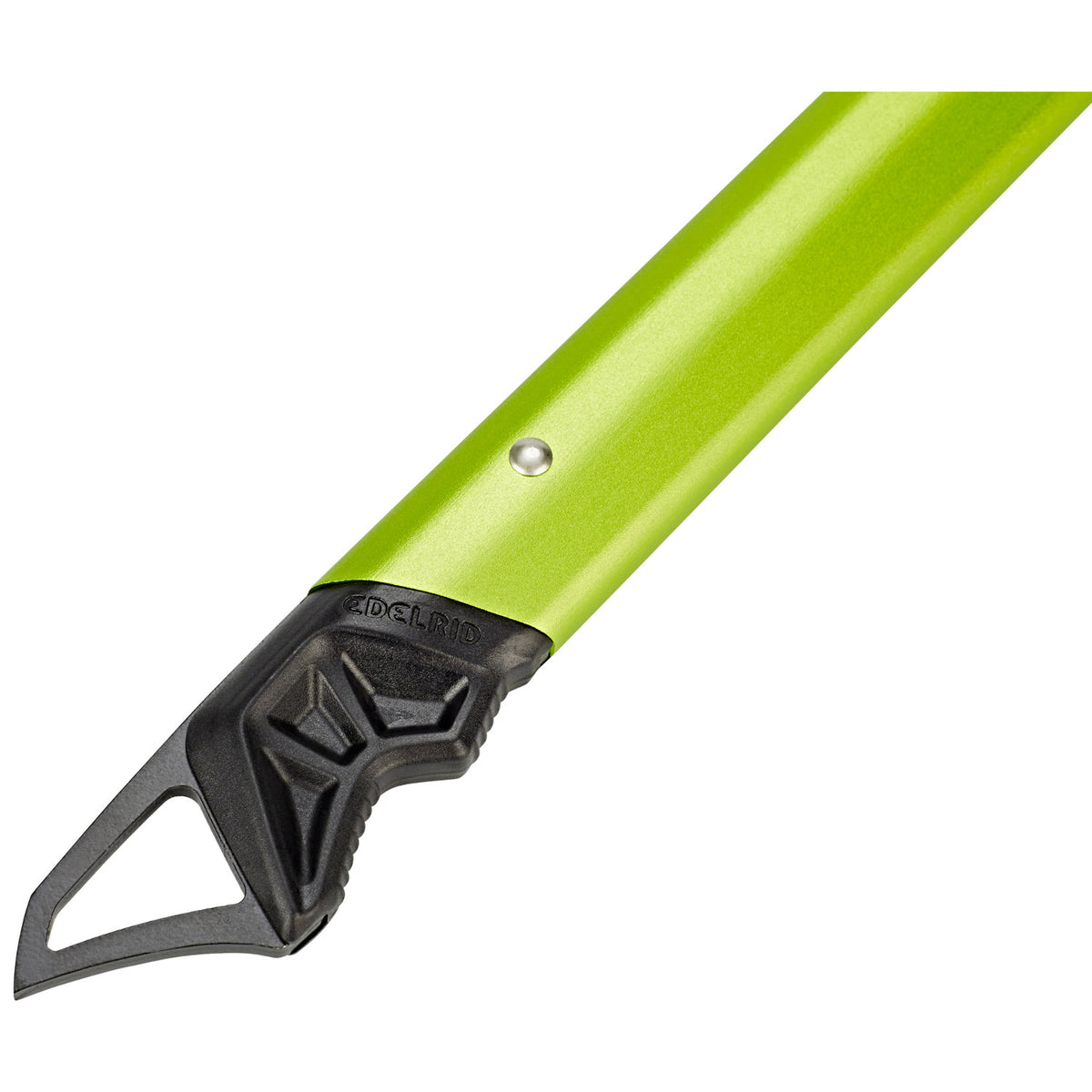 Edelrid Attila Ice Axe, close up of the spike