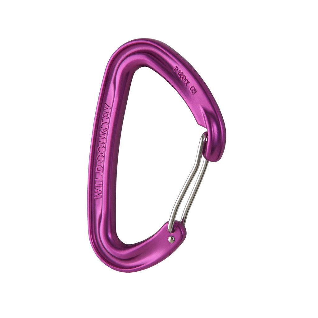 Wild Country Wildwire 2 carabiner in purple