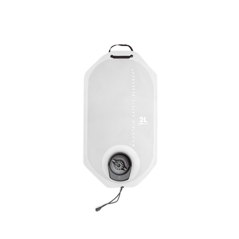 MSR DromLite 2 Litre camping water container, in white colour