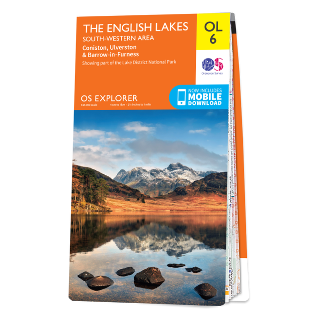 The English Lake District SW Area - OS Explorer Map OL6
