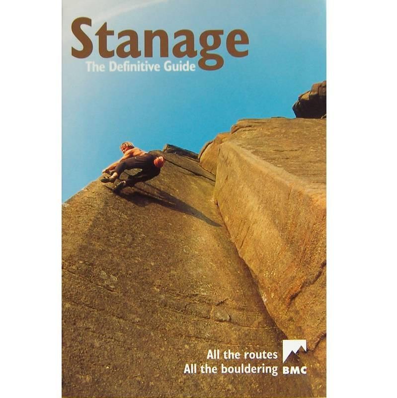 Stanage Definitive climbing guidebook, front cover