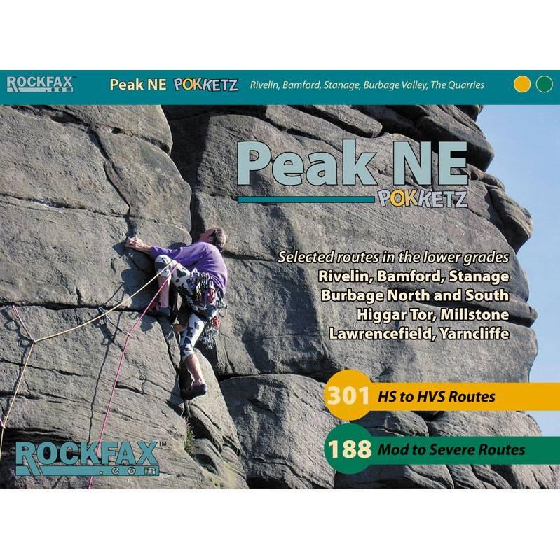 Peak NE Pokketz climbing guidebook, front cover