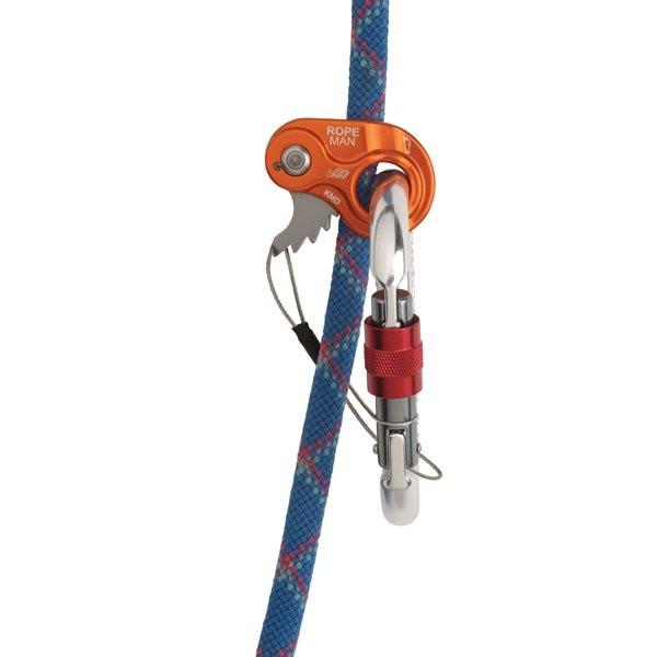 Wild Country Ropeman 1 ascender on a rope