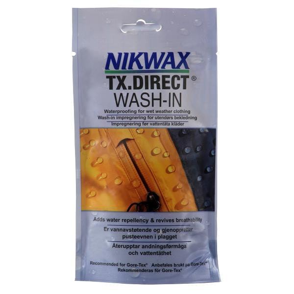 Nikwax TX Direct Wash-In 100ml Sachet - Rock+Run
