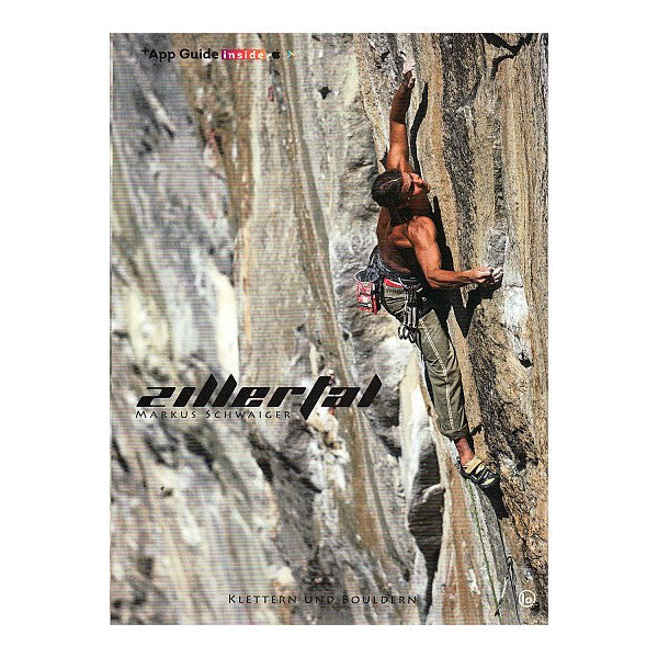 Zillertal: Sport Climbing & Bouldering guidebook, front cover