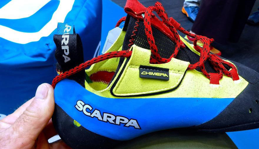 Scarpa - Chimera - Climbing shoes - Black / Azure | 35 (EU)