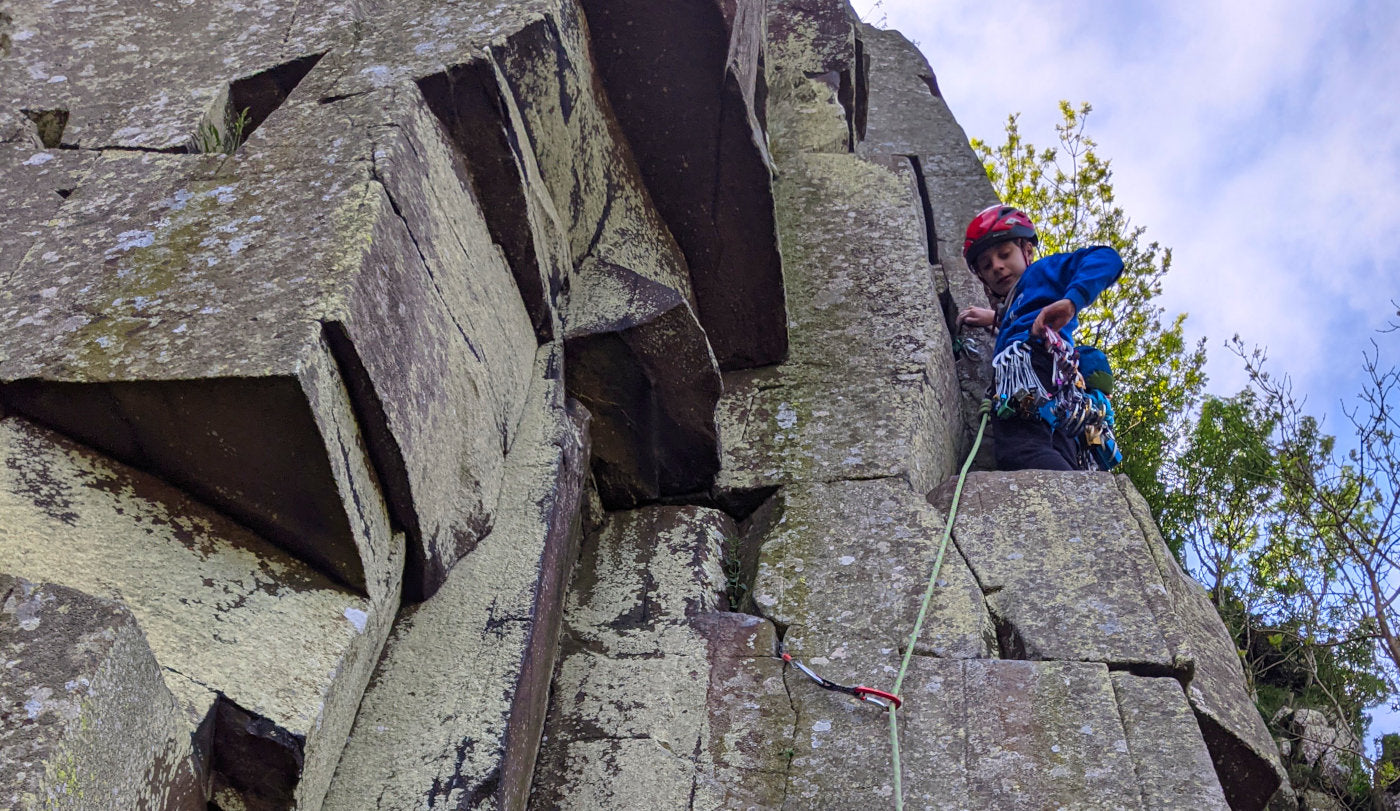 Trad Climbing with Kids & Young Adults | How to Guide