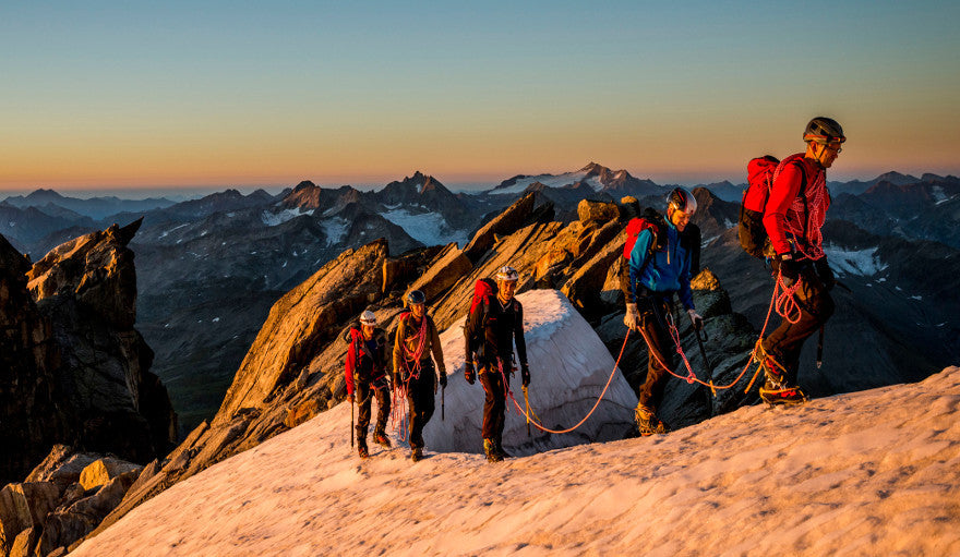 A group of Alpine Mountaineers