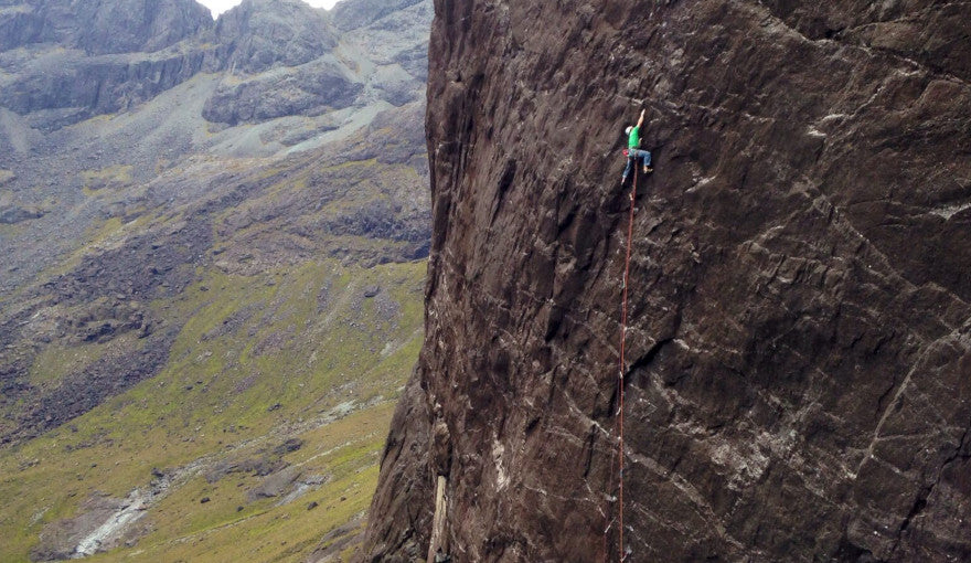 Charlie Woodburn Makes the 2nd Ascent of Skye Wall (E8) | Video