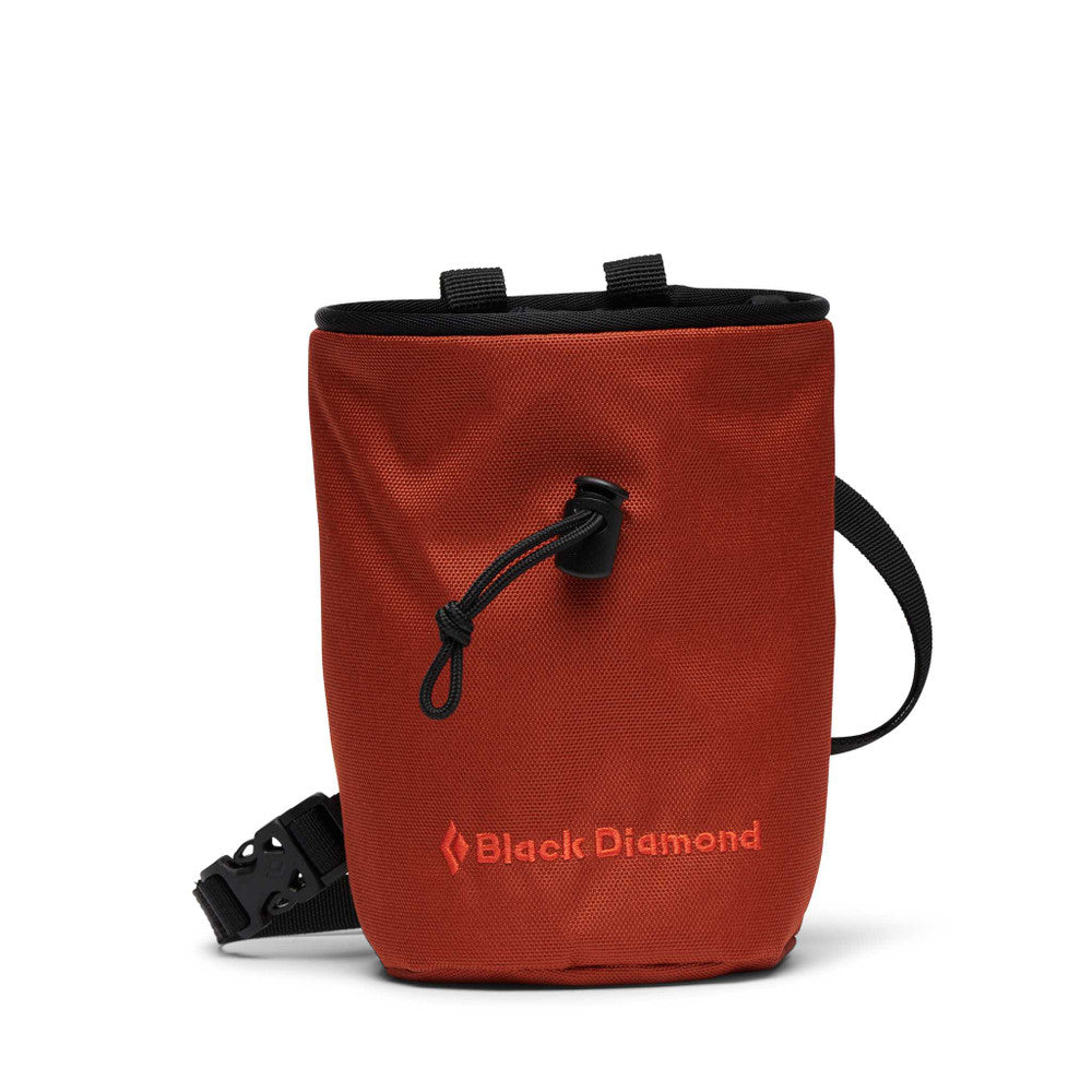 Black Diamond Mojo Chalk Bag in burnt sienna colour
