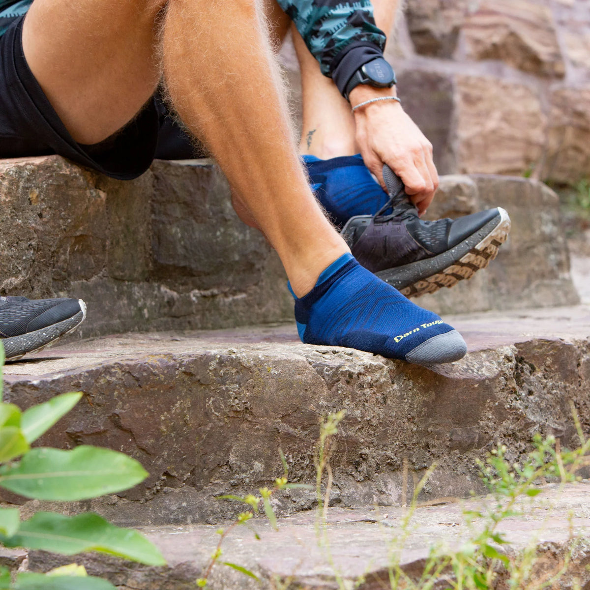 Darn Tough Mens Run No Show Tab Ultra- Lightweight Running Sock