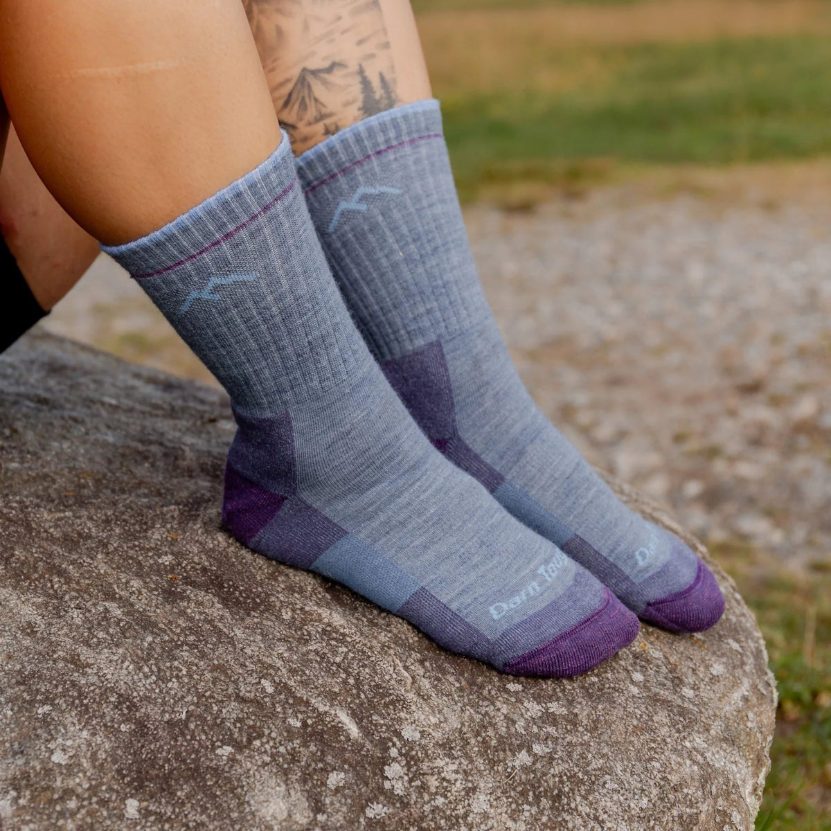 Darn Tough Womens Hiker Micro Crew Midweight Hiking Sock