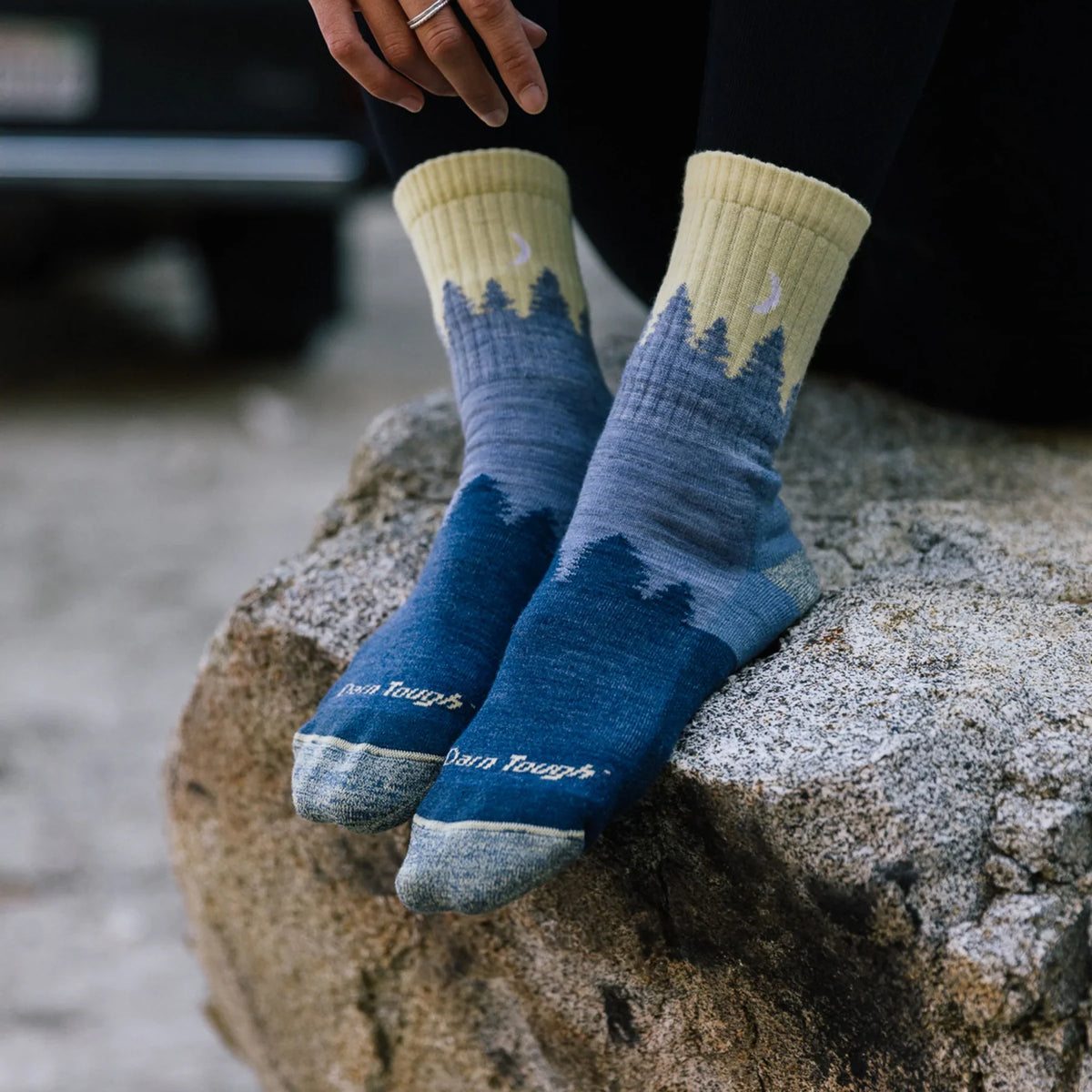 Darn Tough Womens Treeline Micro Crew Midweight Hiking Sock