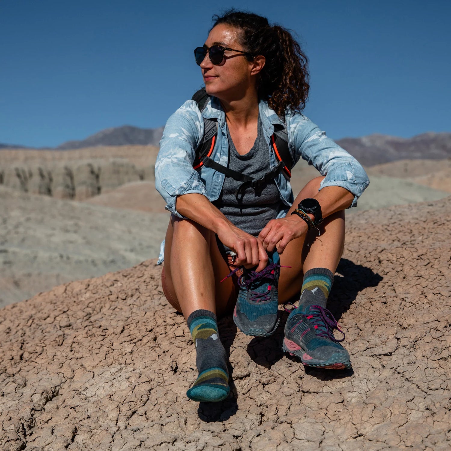 Darn Though Hiking Sock Hiker Eclipse | SEM Hunting & Shooting Sport Darn Though Hiking Sock Hiker Eclipse | SEM Hunting & Shooting Sport