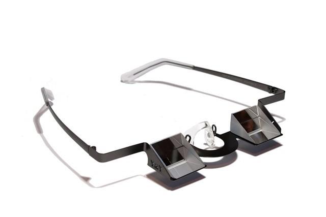 Y&Y Belay Glasses for climbing, in gun metal grey