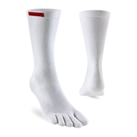 Injinji Sport OW Crew - White
