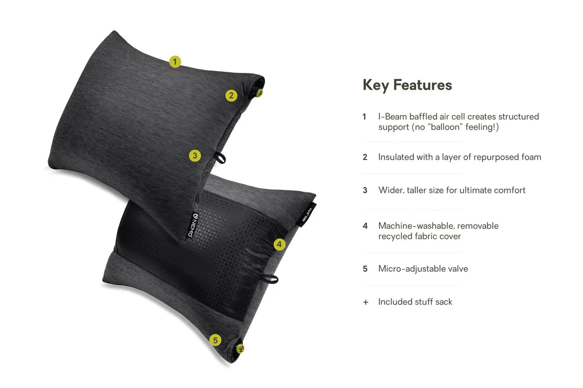Nemo Fillo King Camping Pillow