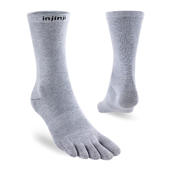 Injinji Liner Crew CoolMax - Grey