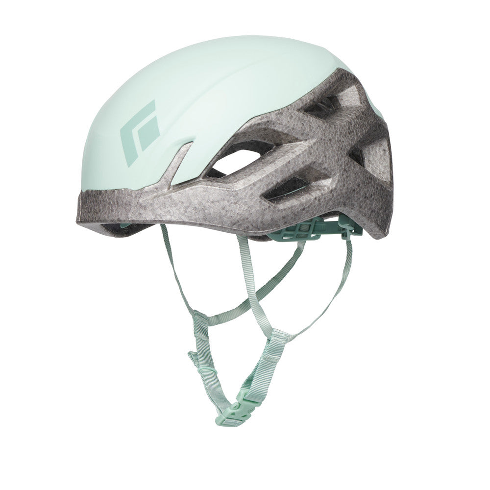 Black Diamond Vision helmet in foam green