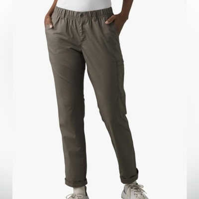Prana DOUBLE PEAK PANT WOMENS - Size 4 - Mud