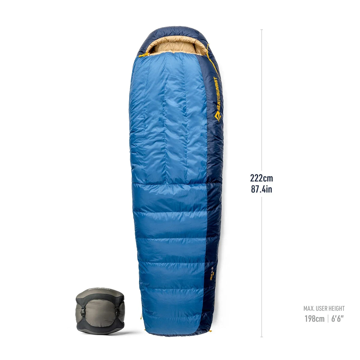 Sea to Summit Circuit Down Sleeping Bag -1°C