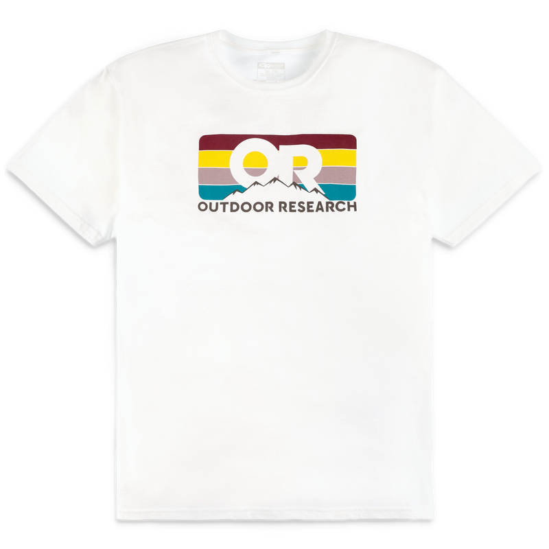 Outdoor Research Advocate Stripe Tee - White - Unisex