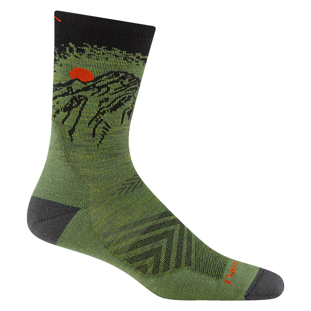 Darn Tough Men's Vert Micro Crew Ultra-Lightweight Running Sock With Cusion