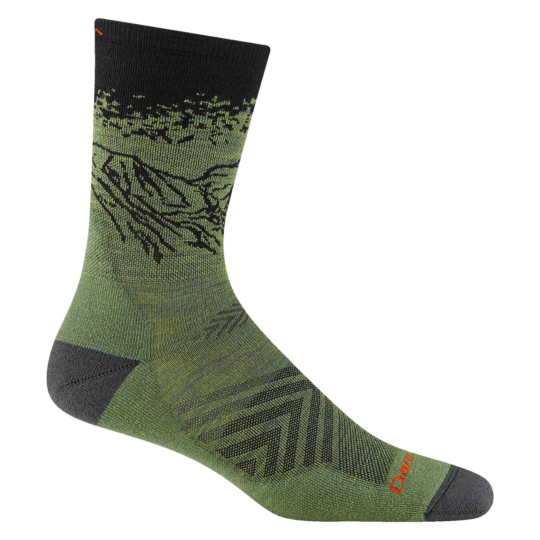 Darn Tough Men's Vert Micro Crew Ultra-Lightweight Running Sock With Cusion