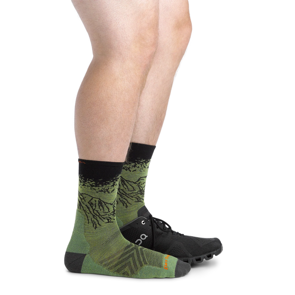 Darn Tough Men's Vert Micro Crew Ultra-Lightweight Running Sock With Cusion