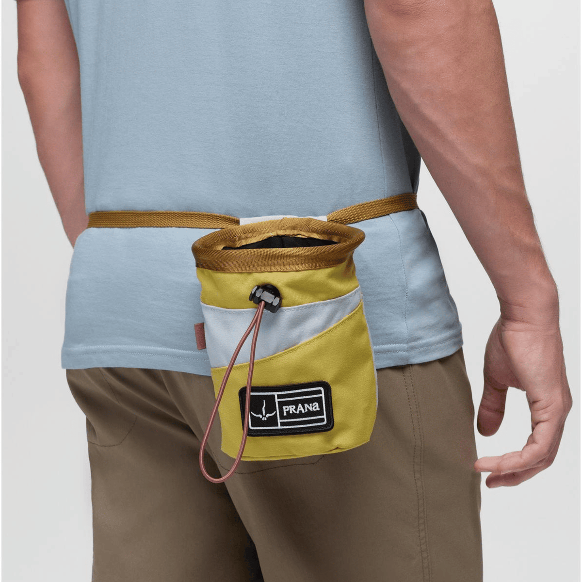 Prana Canvas Chalk Bag - Moss Colourblock