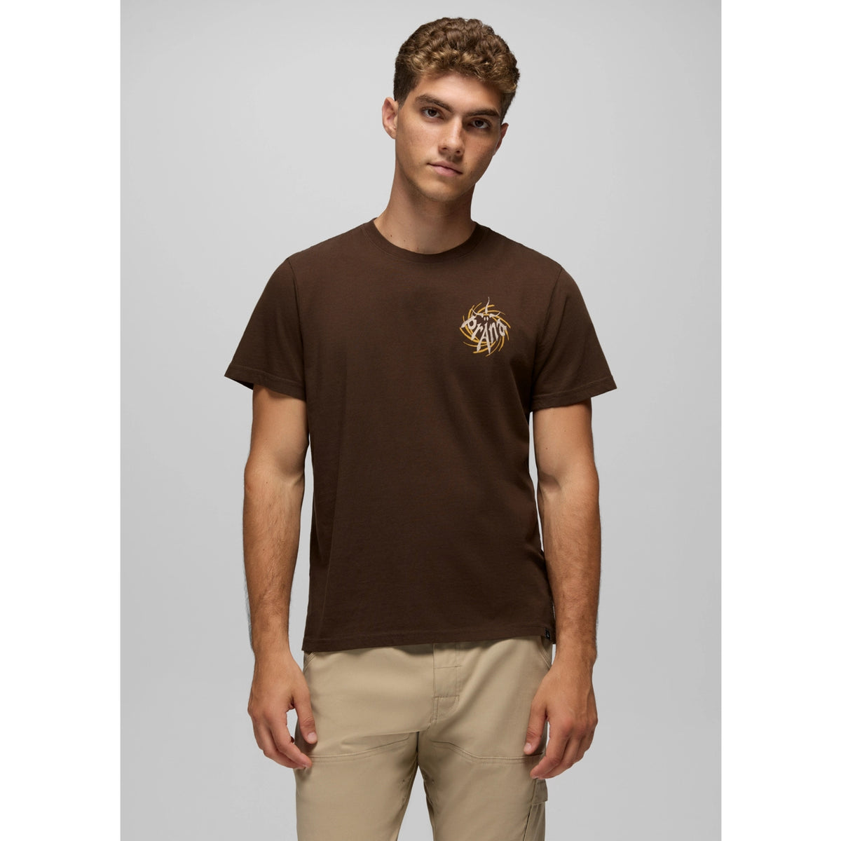 Prana Heritage Graphic T-Shirt - Dark Roast