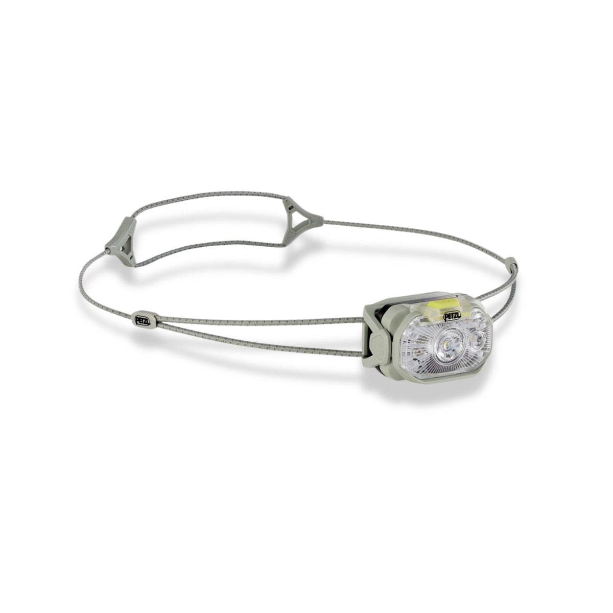 Petzl Swift LT Head Torch in Desert Green on a white background