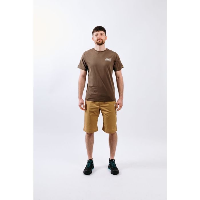 Moon Printed Badge T-Shirt - Men's