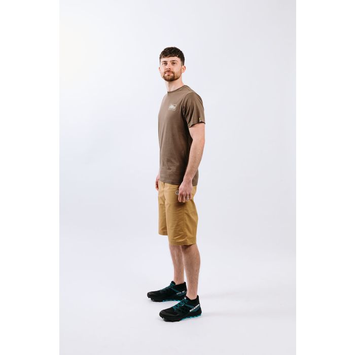 Moon Printed Badge T-Shirt - Men's