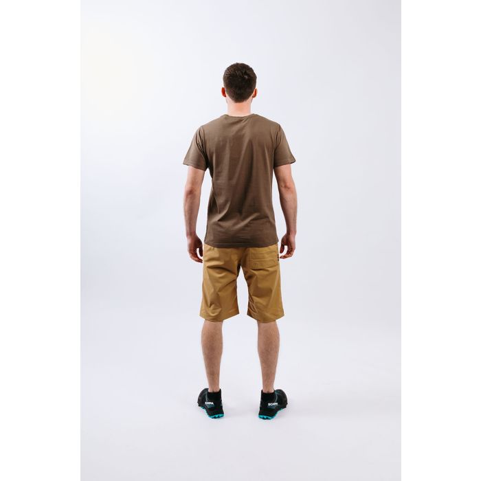 Moon Printed Badge T-Shirt - Men's