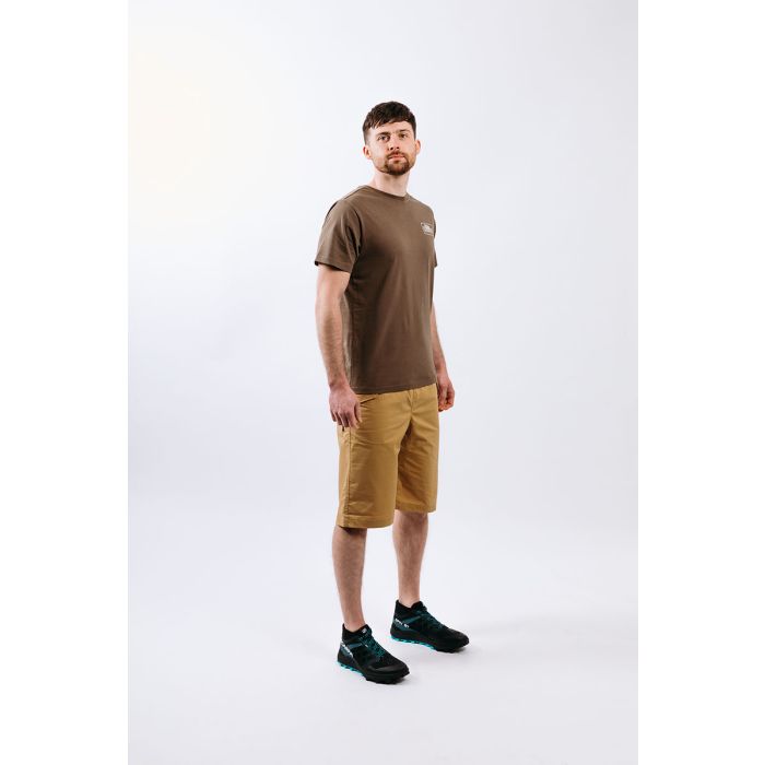 Moon Printed Badge T-Shirt - Men's