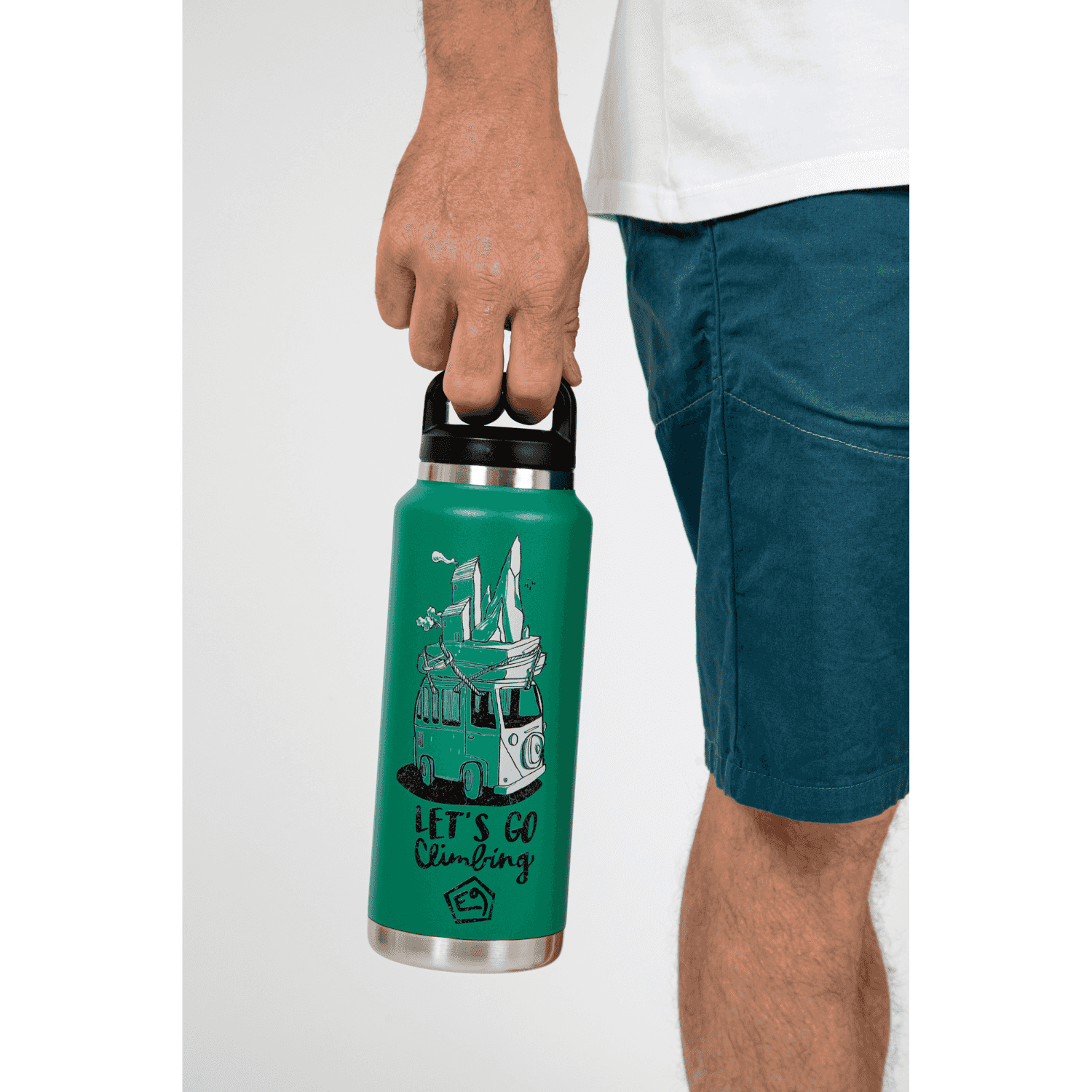 E9 Boccia Thermo Bottle 1.0L emerald green