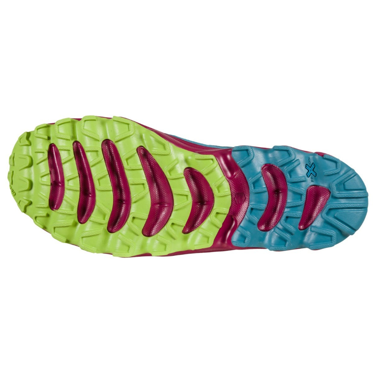 La Sportiva Helios III Womens Topaz Red Plum Sole