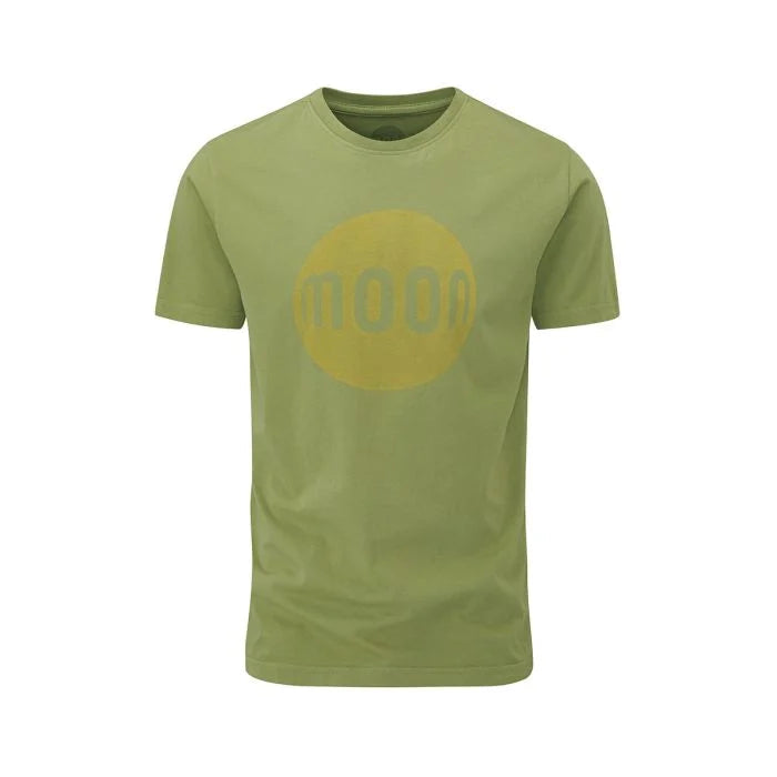 Moon Logo T-Shirt - Men's in eco orange colour